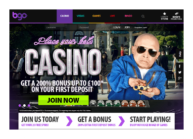 bgo casino min