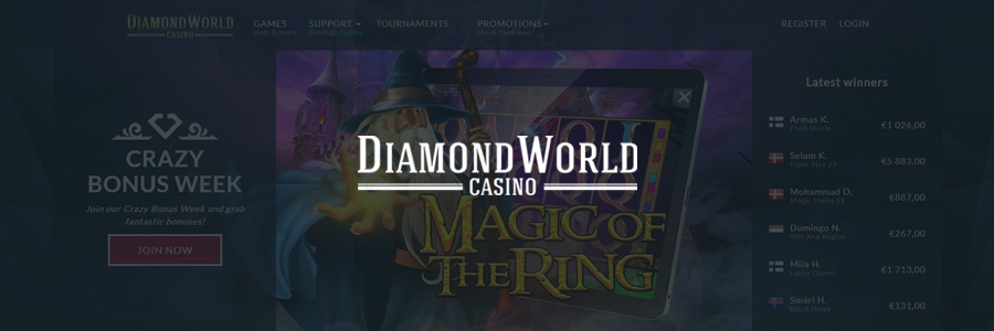 diamond world casino