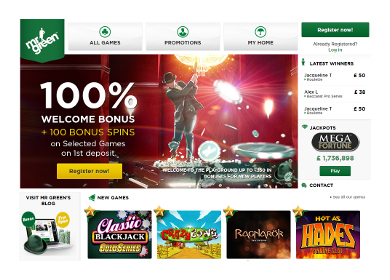 mr green casino min