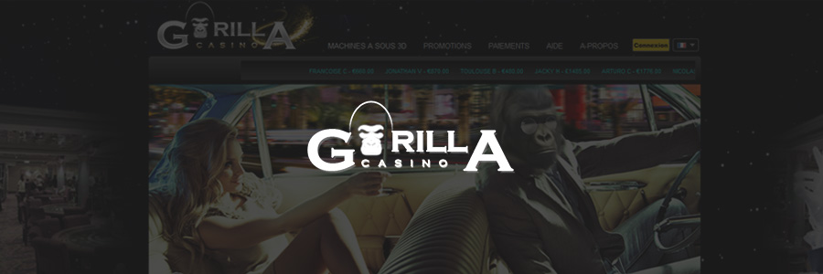 gorilla casino apercu