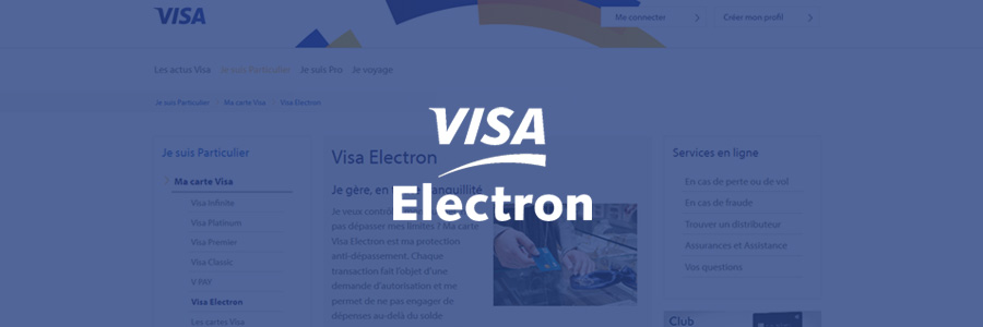 paiement visa electron