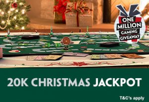 A 20k Christmas Jackpot up for grabs at Paddy Power