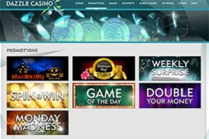 Recuperate loses when playing slots at Dazzle Casino