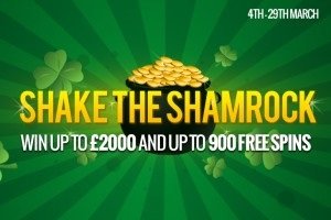Shake the Shamrock at Dazzle Casino and win Big