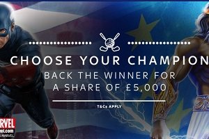 Choose your champion at Sky Vegas Casino