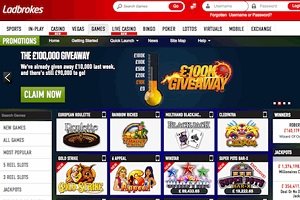 The £15,000 Cash Giveaway returns to Ladbrokes Games