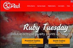 Tuesdays are special at 32Red Casino