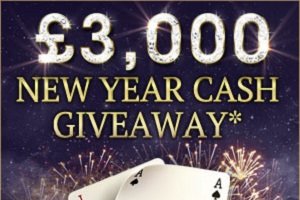William Hill launches the £3k New Year Cash Giveaway