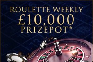 Win the Weekly £10,000 Roulette prize at William Hill casino