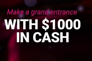 Win $1000 in cash on the house at PartyCasino