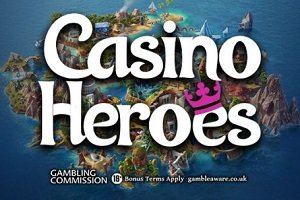 Casino Heroes welcomes you with a no deposit bonus