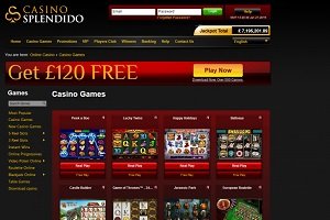 Sign up for high roller bonuses at Casino Splendido