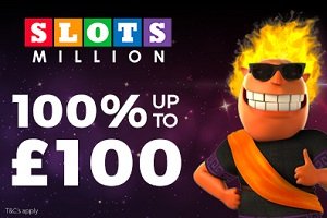 SlotsMillion Gives Players a 100% Deposit Boost this Month
