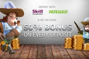 Casino Plex has a bonus for Skrill and Neteller users