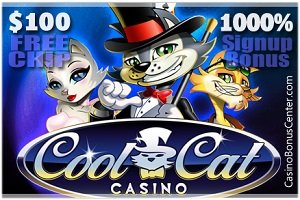 Cool Cat casino offers glitzy slots this month