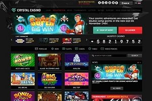 Crystal Casino pays you every month in 2016