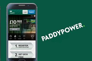 Claim a free no deposit bonus at Paddy Power Casino