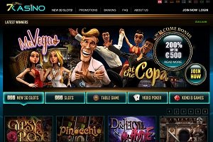 Massive 1000 free spins bundle up for grabs at 7Kasino