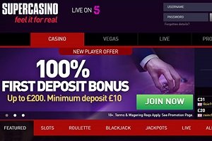 7 deposits are now matched with Super Casino bonuses