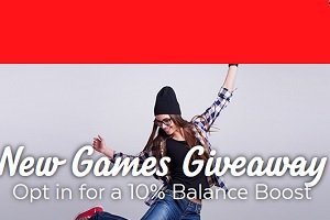 32Red Casino runs the New Games Giveaway promo this weekend