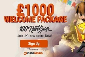 Win the PS4 Real Spins raffle combo at InstaCasino