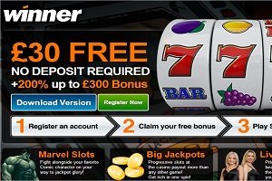 More bonuses and free spins at Winner Casino
