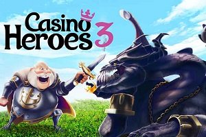 Casino Heroes has 20 Free Spins for Treasure Chest Slot
