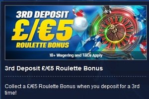 Coral Casino matches the 2nd and 3rd Deposits