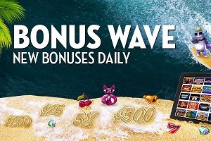 Surf the Bonus wave this month with some Caesars Casino promos