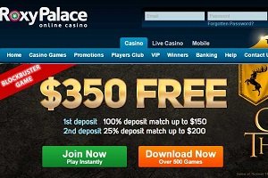 Roxy Palace announces the Slots Showdown Online Promo