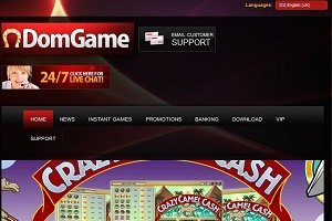 DomGame Casino no deposit bonus on mobile