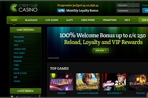 Jump on a rollercoaster of daily rewards at Cyber Club Casino