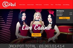 Grab a Live Roulette bonus boost at 32Red Casino