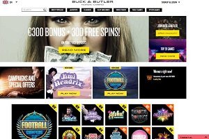 Massive cashback at Buck and Butler Casino Blackjack tables
