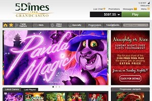 5Dimes Casino Matches your Deposits this Month