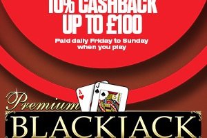 Premium Blackjack at Ladbrokes Casino brings you 10% Cashback