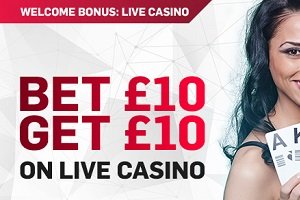 Double your bets at Betfair Live Casino this month
