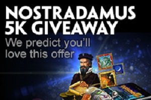 Nostradamus €5,000 Giveaway starts at Paddy Power Casino
