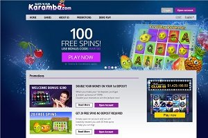 Stay green and claim free spins at Karamba Casino