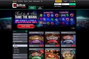 Claim a €1000 cash prize and a share of 1000 free spins at Cosmik Casino